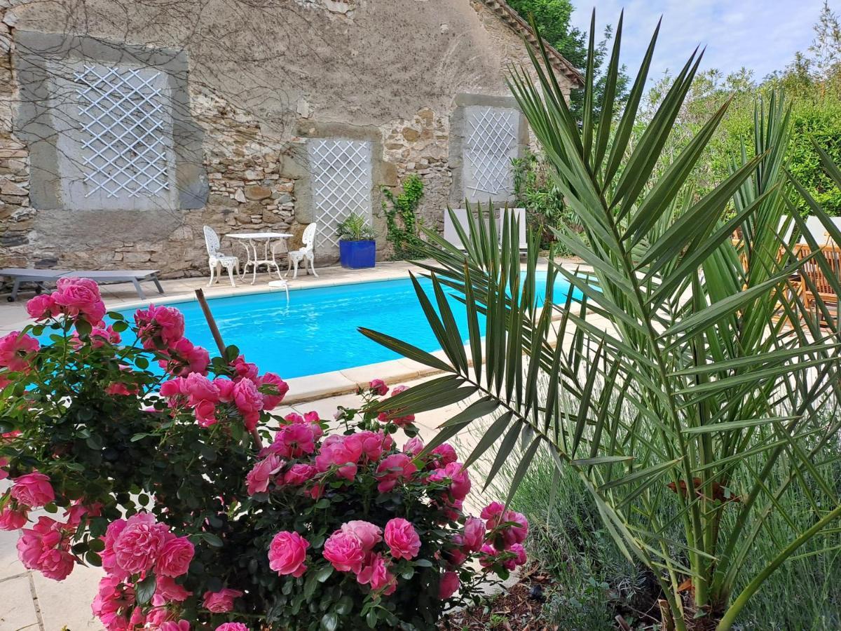 Le Gite De Sainte Valiere Piscine Et Spa Eksteriør billede
